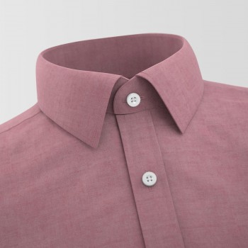 Telde Red Chambray Formal Shirt 